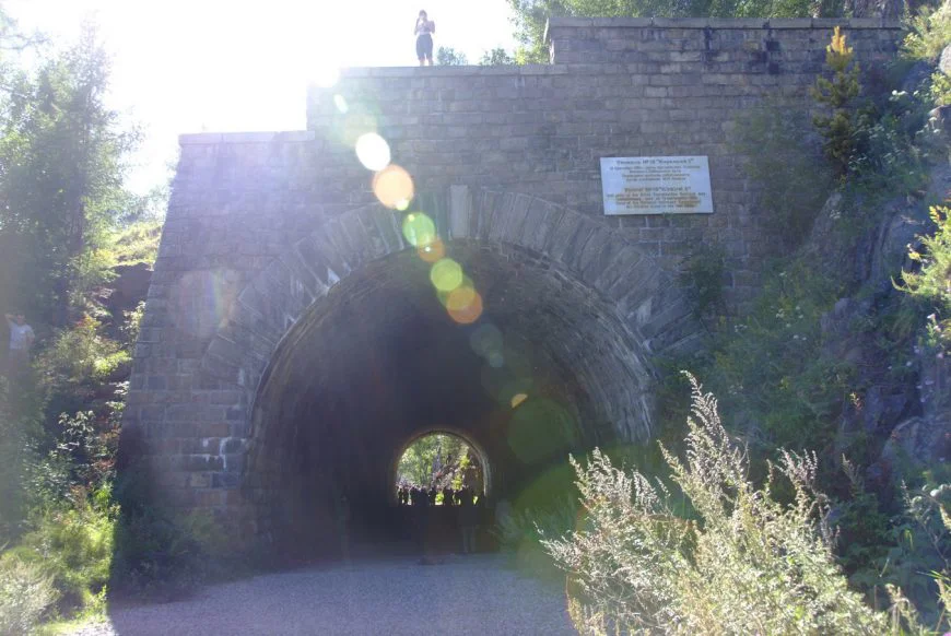 туннели Кругобайкальской железной дороги фото
