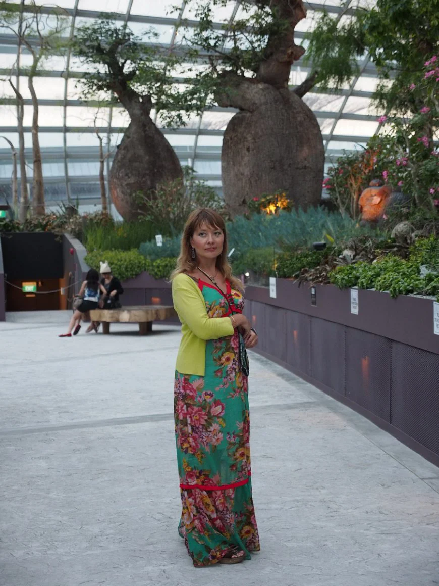 Gardens by the Bay и Flower Dome-2 путешествие в Сингапур Елена Чемезова тревел блог