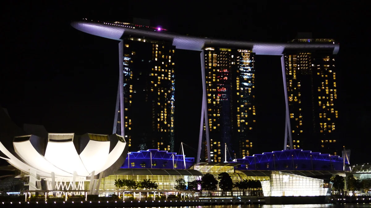 отель Марина Бэ Сэндс забронировать отель в Сингапуре Marina Bay Sands