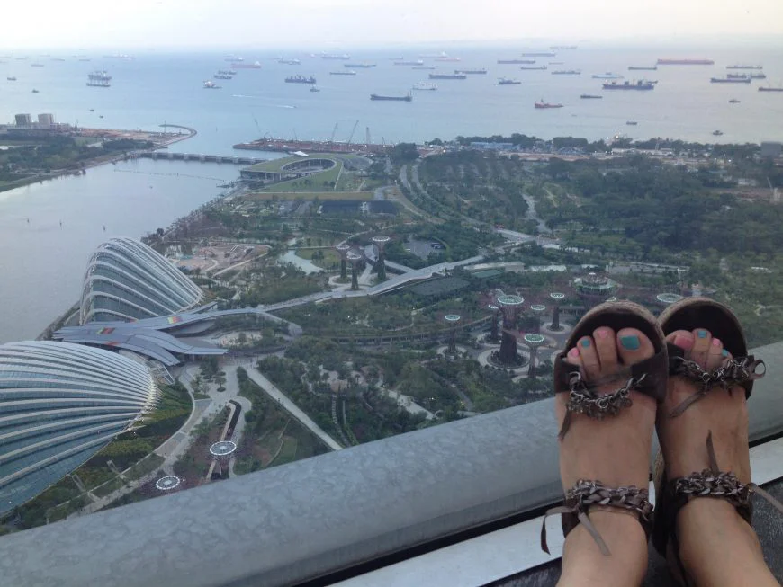 Marina Bay Sands смотровая площадка SkyPark цены как добраться