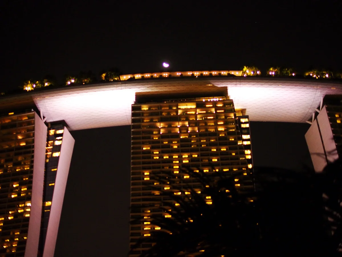 Marina Bay Sands Singapore отель бассейн
