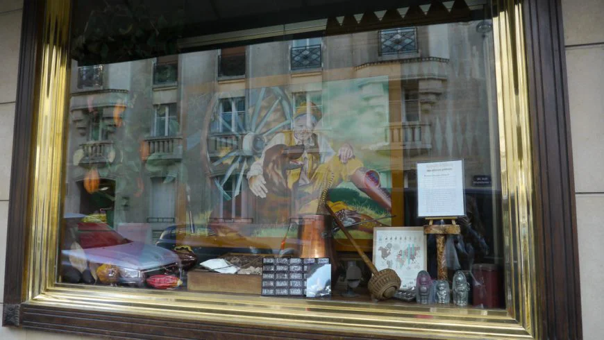 витрины парижских магазинов фото