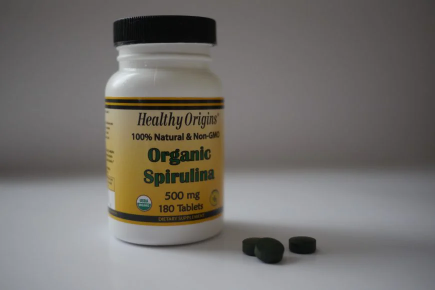 Органическая спирулина Organic Spirulina Healthy Origins