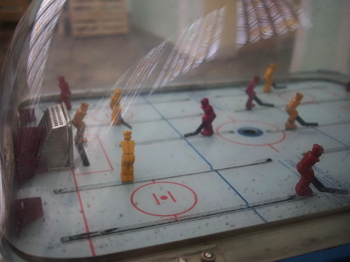 выставка советских игровых автоматов хоккей