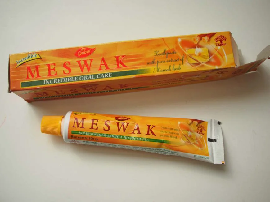 Зубная паста Месвак Meswak отзывы советы аюрведическая косметика из интернет-магазина аюрведа-шоп