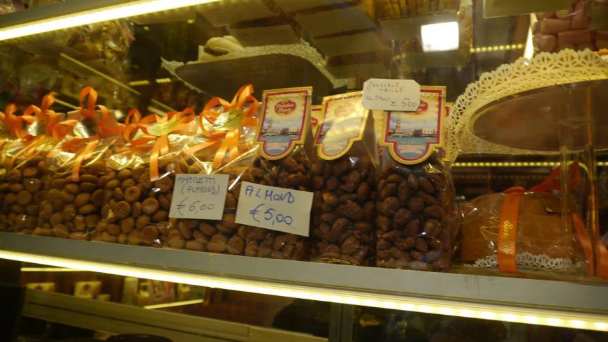 Венеция еда супермаркет рынок сувениры из Италии