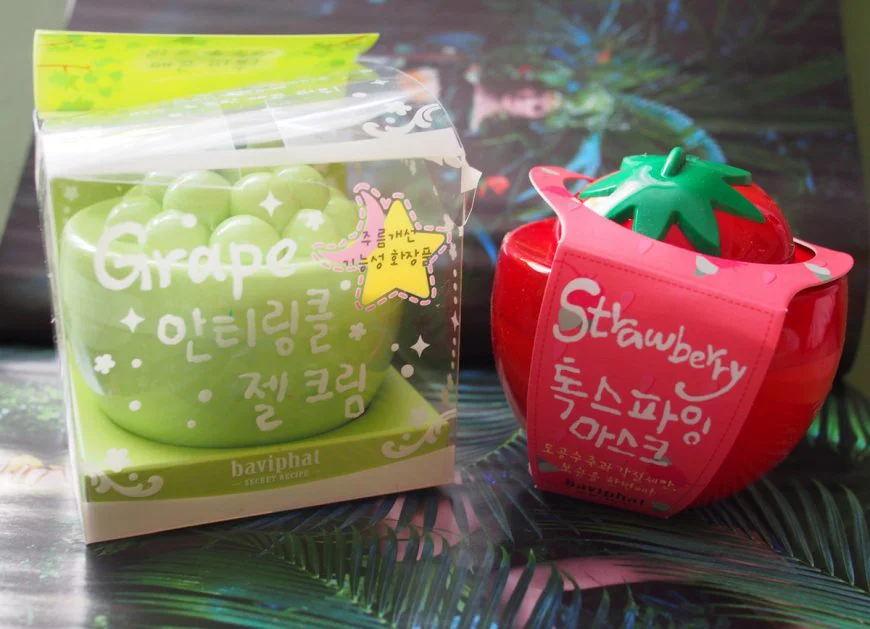Baviphat Grape sleeping pack корейская косметика отзывы бьюти-блог