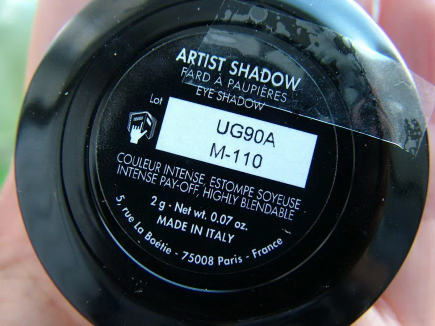 Компактные тени Artist Shadow от Make Up For Ever M-110