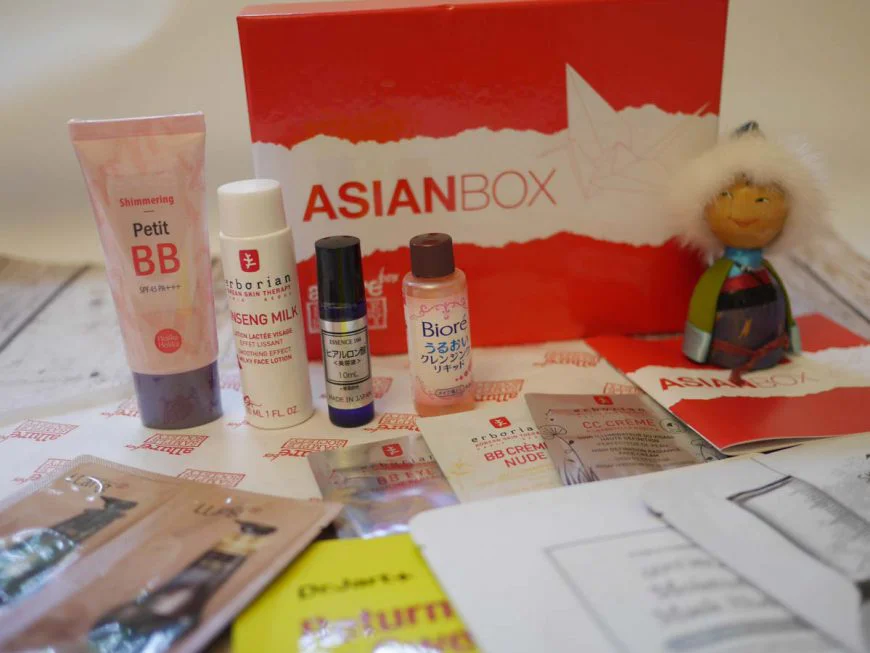 Asian Box, корейская косметика, korean cosmetics, Holika Holika, Erborian, Llang, Japan Gals