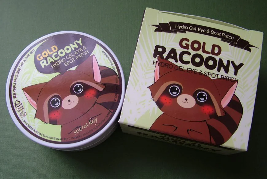 Gold Racoony от Secret Key маски-патчи для век корейские отзывы