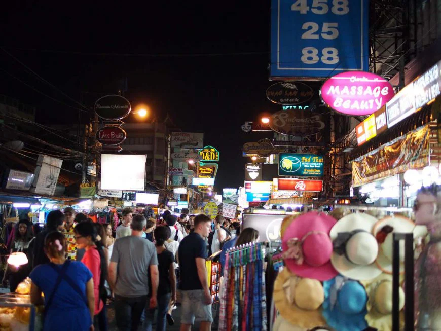 Bangkok Thailand. отели на Каосан Роад в Бангкоке снять отдых в Тайланде
