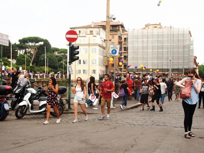 гей парад в Риме