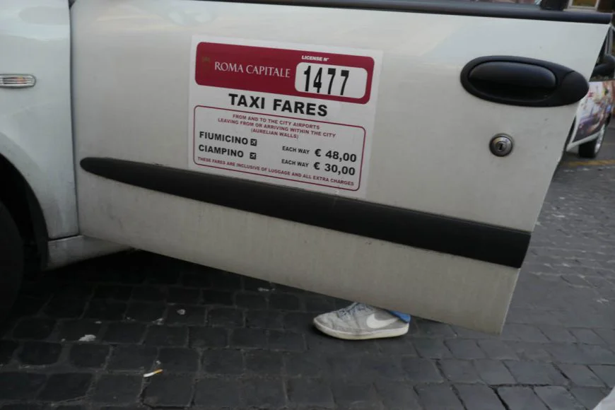 сколько стоит такси в Риме
