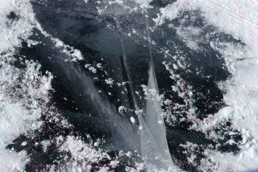 Байкальский лед фото