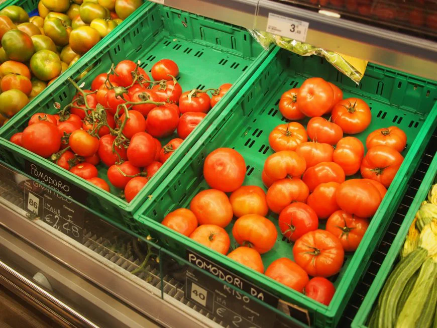 супермаркет в Риме цены на еду продукты Carrefour