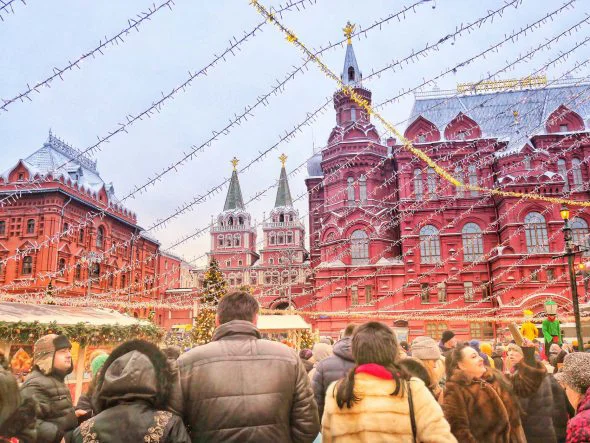 новый год в москве куда сходить