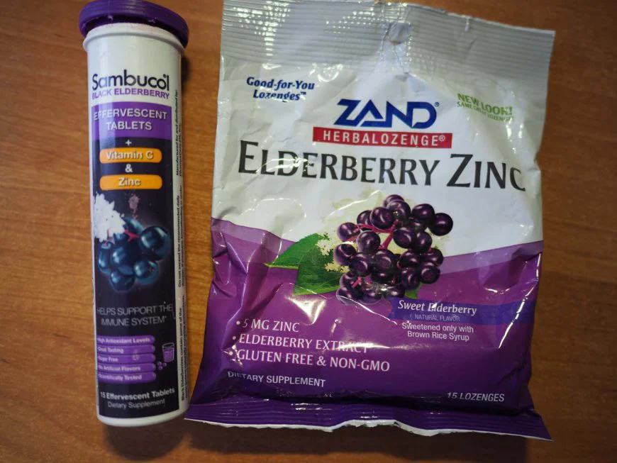 sambucol Elderberry Zinc Чёрная бузина