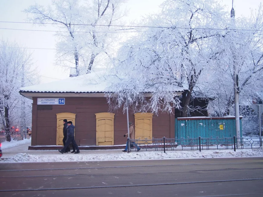 зима в Иркутске