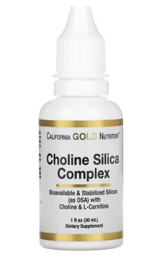 California Gold Nutrition, Choline Silica Complex
