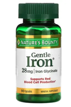 Nature's Bounty, Gentle Iron, 28 mg