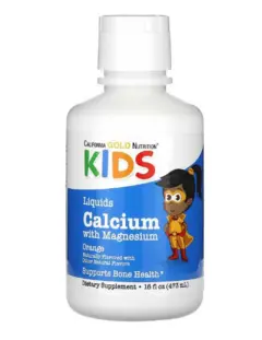 California Gold Nutrition, Children's Liquid Calcium