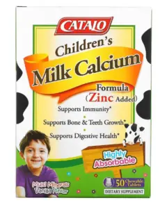 Catalo Naturals, Children's Milk Calcium Formula