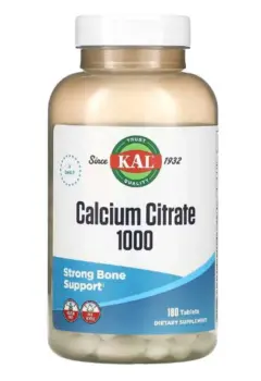 KAL, Calcium Citrate 1000--