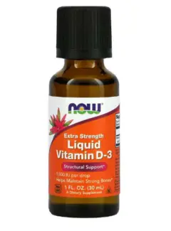 NOW Foods, Liquid Vitamin D-3,
