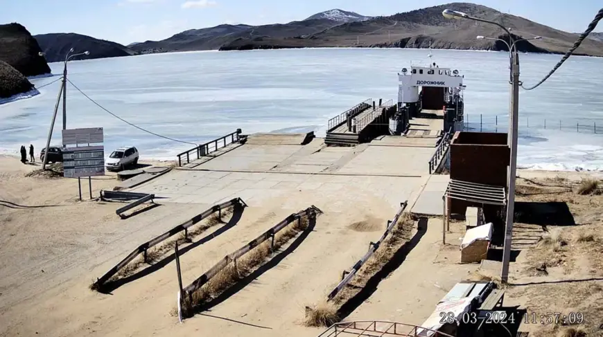 переправа на ольхон март