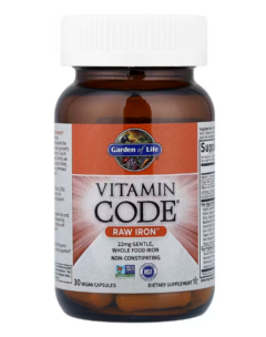 Garden of Life, Vitamin Code, необработанное железо отзывы