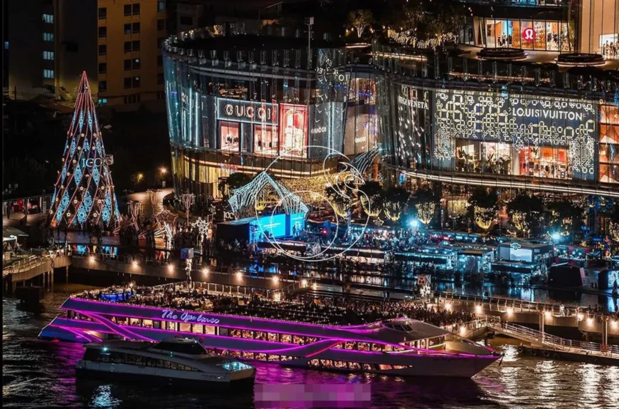 Новогодний Icone Siam в Бангкоке