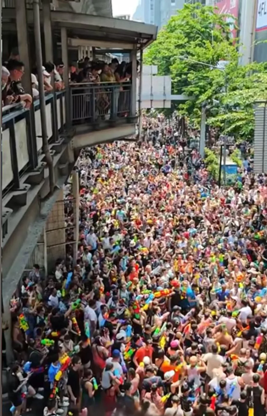 сонгкран в бангкоке