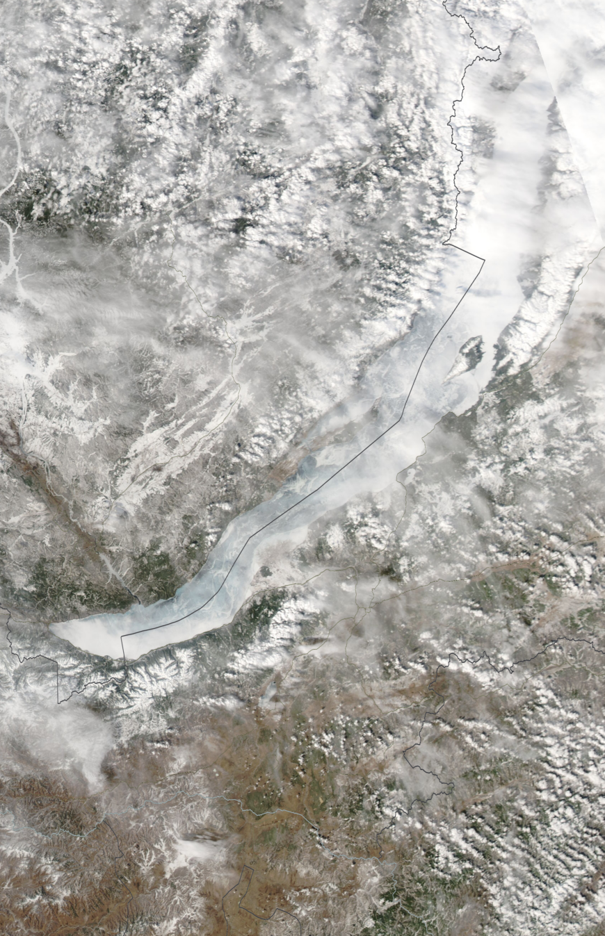 _Байкал со спутника в марте