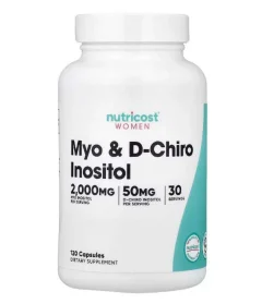 Nutricost, Для женщин, мио и D-хиро инозитол