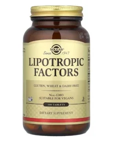 Solgar, Lipotropic Factors Липотропный фактор